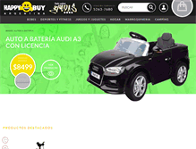 Tablet Screenshot of happybuyargentina.com